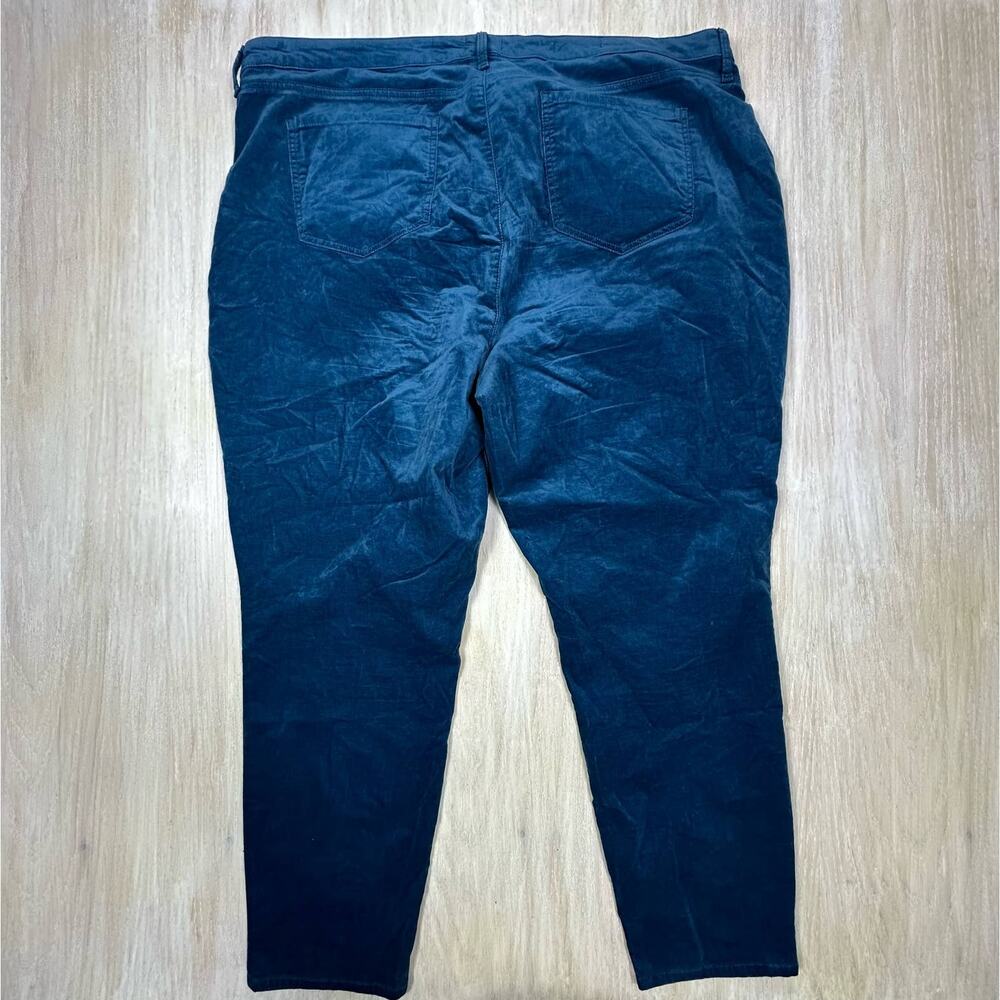 NYDJ Blueberry Fields Ami Skinny Velvet Lift Tuck Casual Jeans Pants Plus 24W - Picture 5 of 16